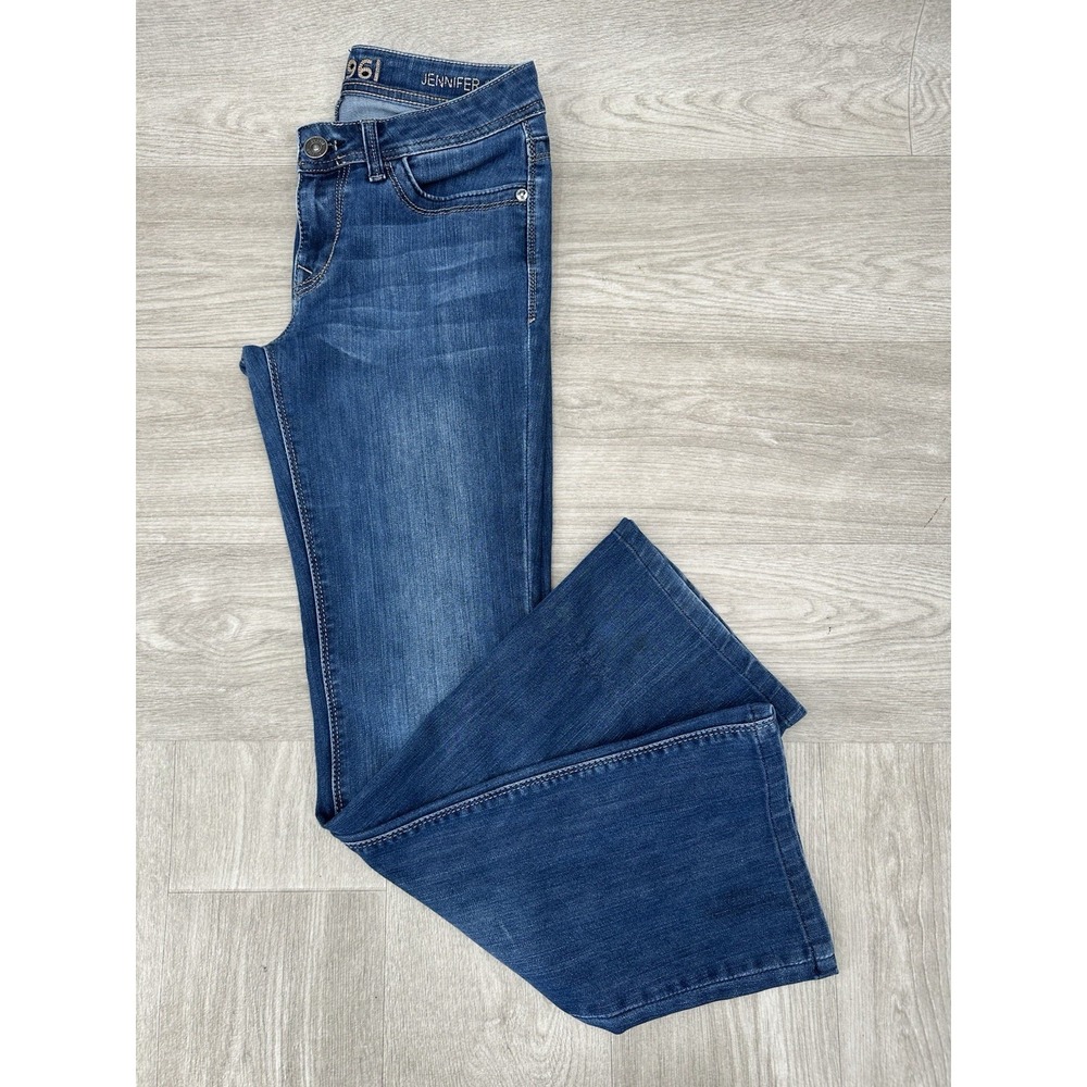 DL1961 Jennifer High Rise Bootcut Nirvana Jeans Premium Denim Women's Sz 27